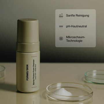 Der Reinigungsschaum