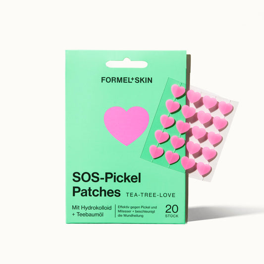 SOS-Pickel Patches Tea-Tree-Love