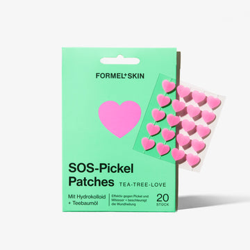 SOS-Pickel Patches Tea-Tree-Love