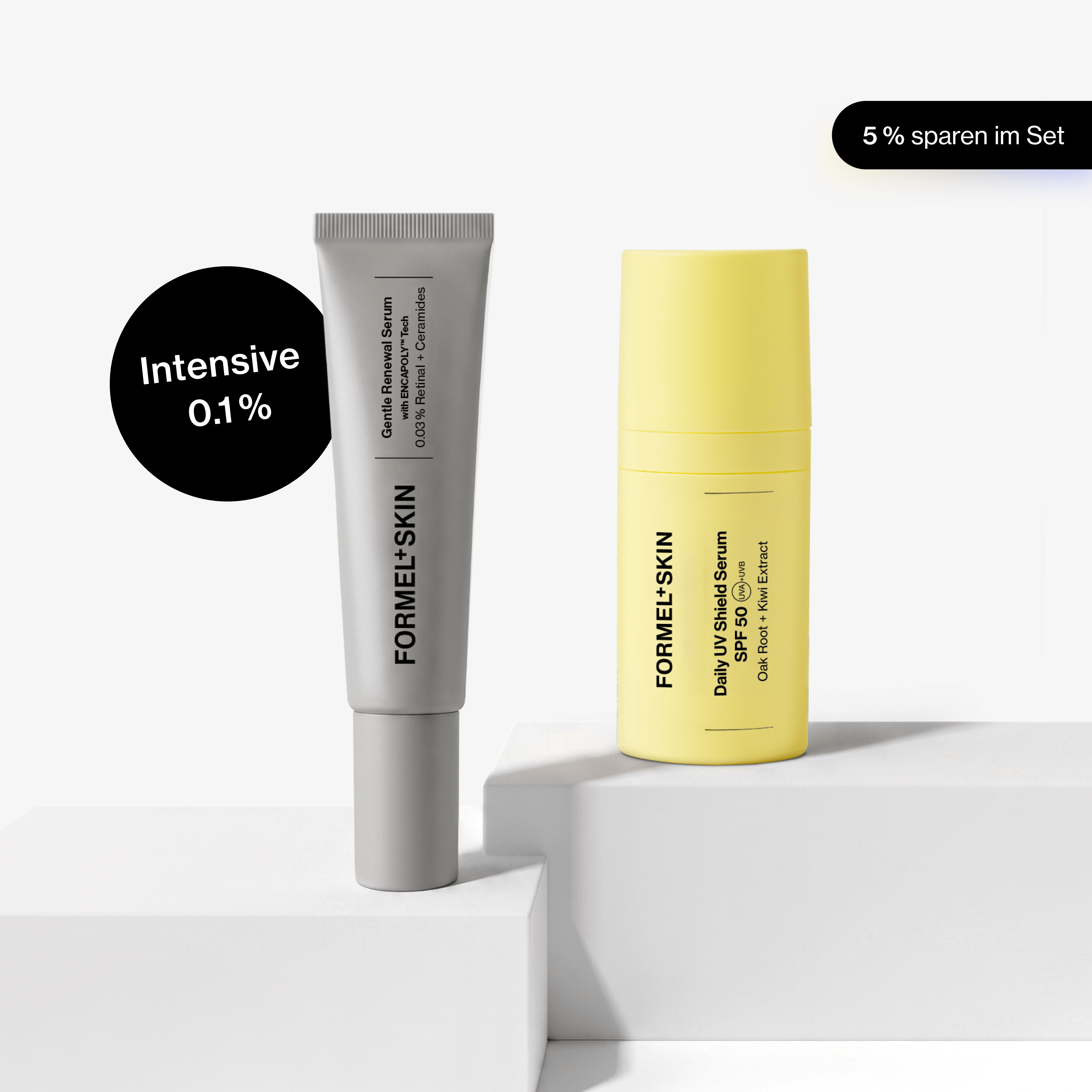 Intensive Renewal Day & Night Serum Set – Retinal + Ceramides