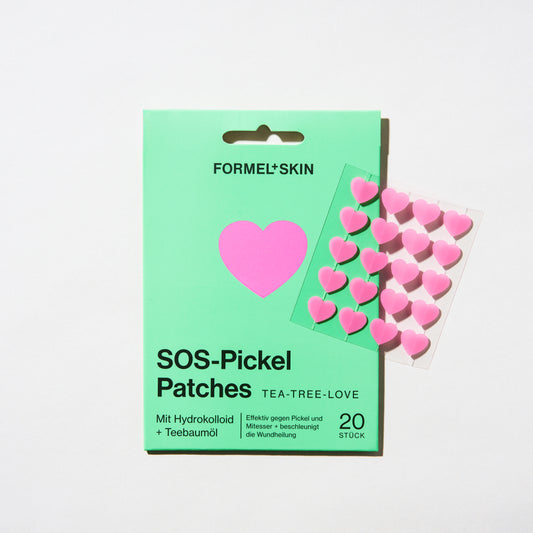 SOS-Pickel Patches Tea-Tree-Love